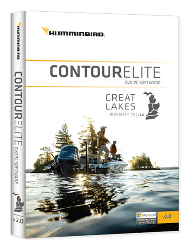 Humminbird contour elite - contour, dvd